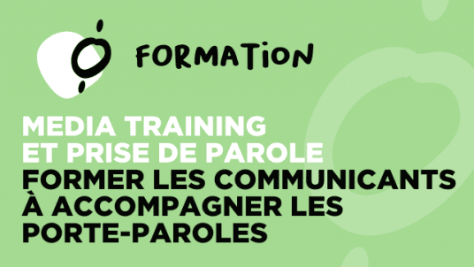 FORMATION / Former les communicants à accompagner les porte-paroles - Media Training et prise de parole
